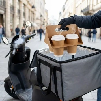 doubel paper cup used in Long distance food delivery doubel paper cup used in Long distance food delivery